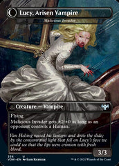 Innocent Traveler // Malicious Invader - Lucy Westenra // Lucy, Arisen Vampire [Innistrad: Crimson Vow] | Gear Gaming Bentonville