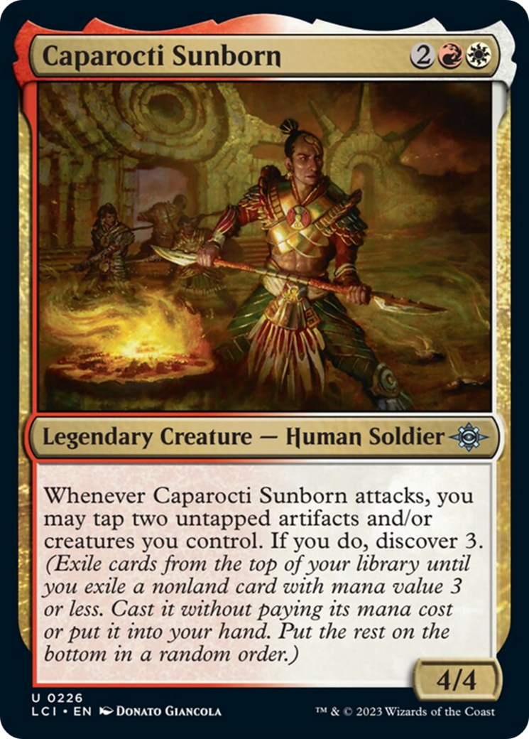 Caparocti Sunborn [The Lost Caverns of Ixalan] | Gear Gaming Bentonville