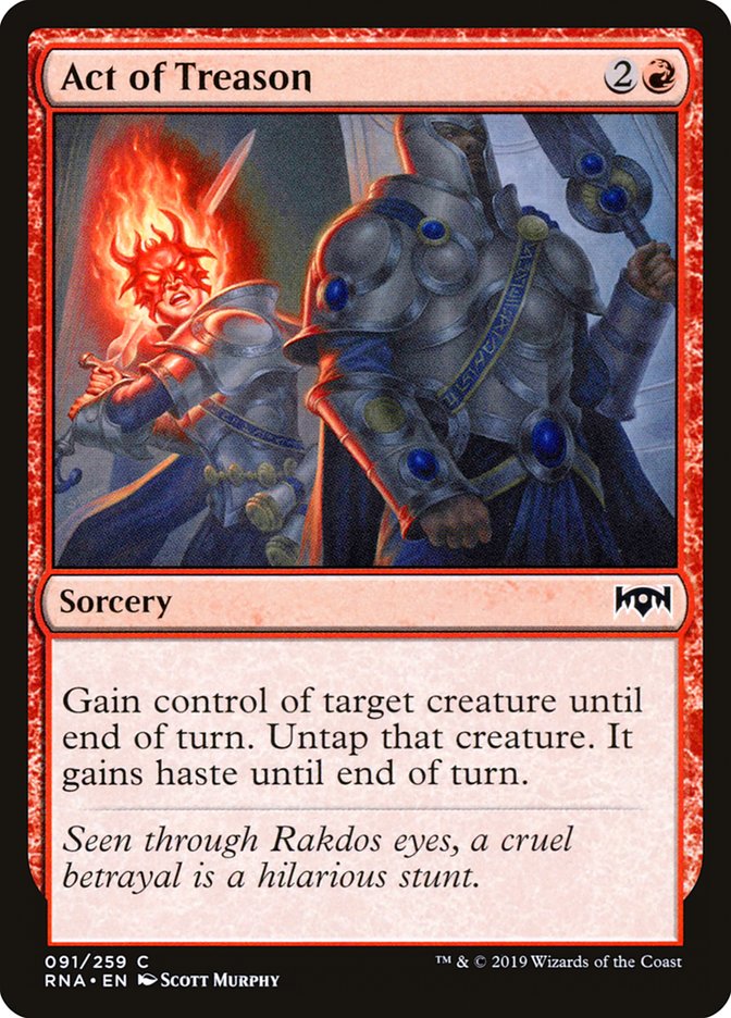 Act of Treason [Ravnica Allegiance] | Gear Gaming Bentonville