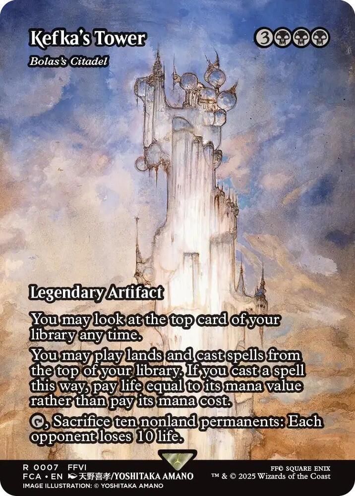Kefka's Tower - Bolas's Citadel (Showcase) [FINAL FANTASY : Through the Ages] | Gear Gaming Bentonville