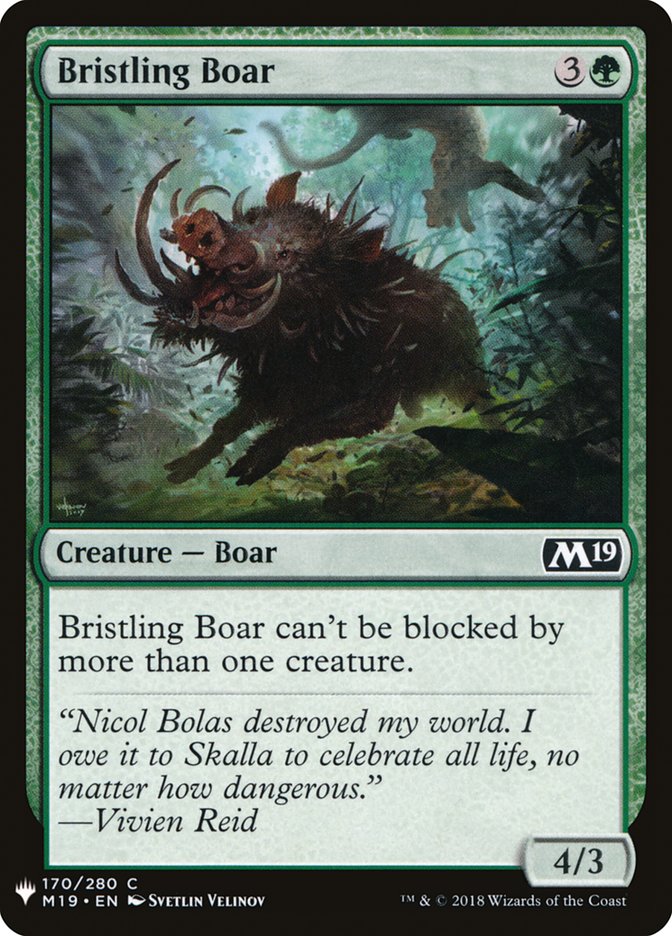 Bristling Boar [Mystery Booster] | Gear Gaming Bentonville