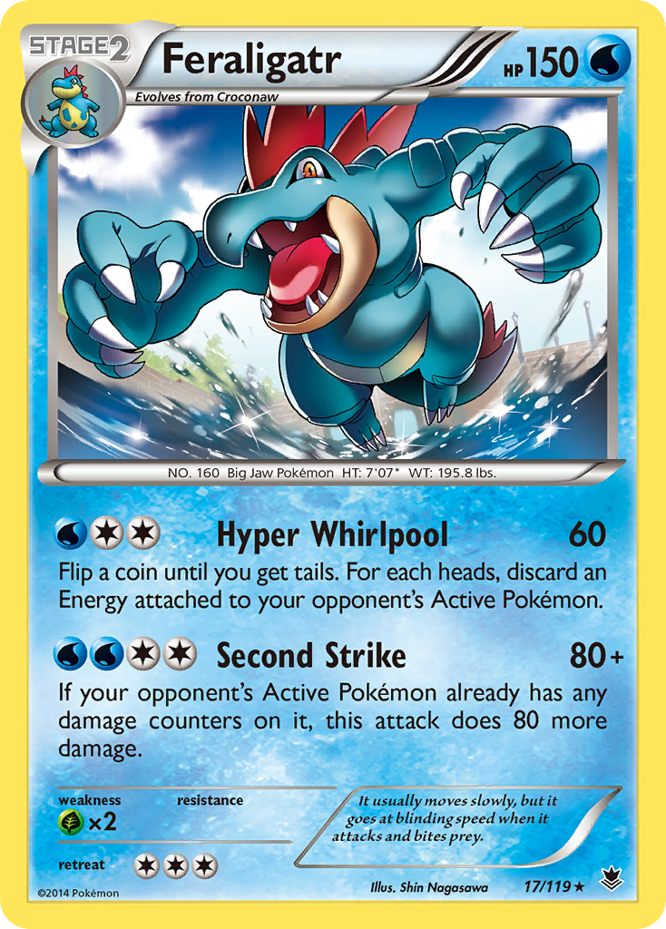 Feraligatr (17/119) [XY: Phantom Forces] | Gear Gaming Bentonville