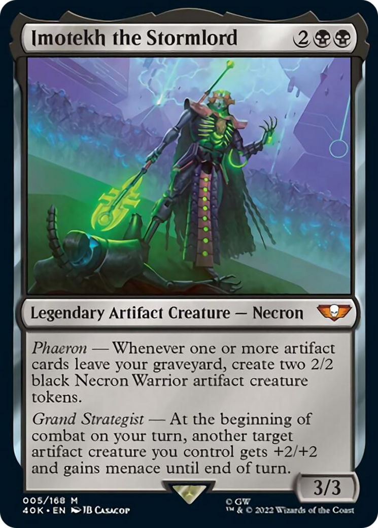 Imotekh the Stormlord (Surge Foil) [Warhammer 40,000] | Gear Gaming Bentonville
