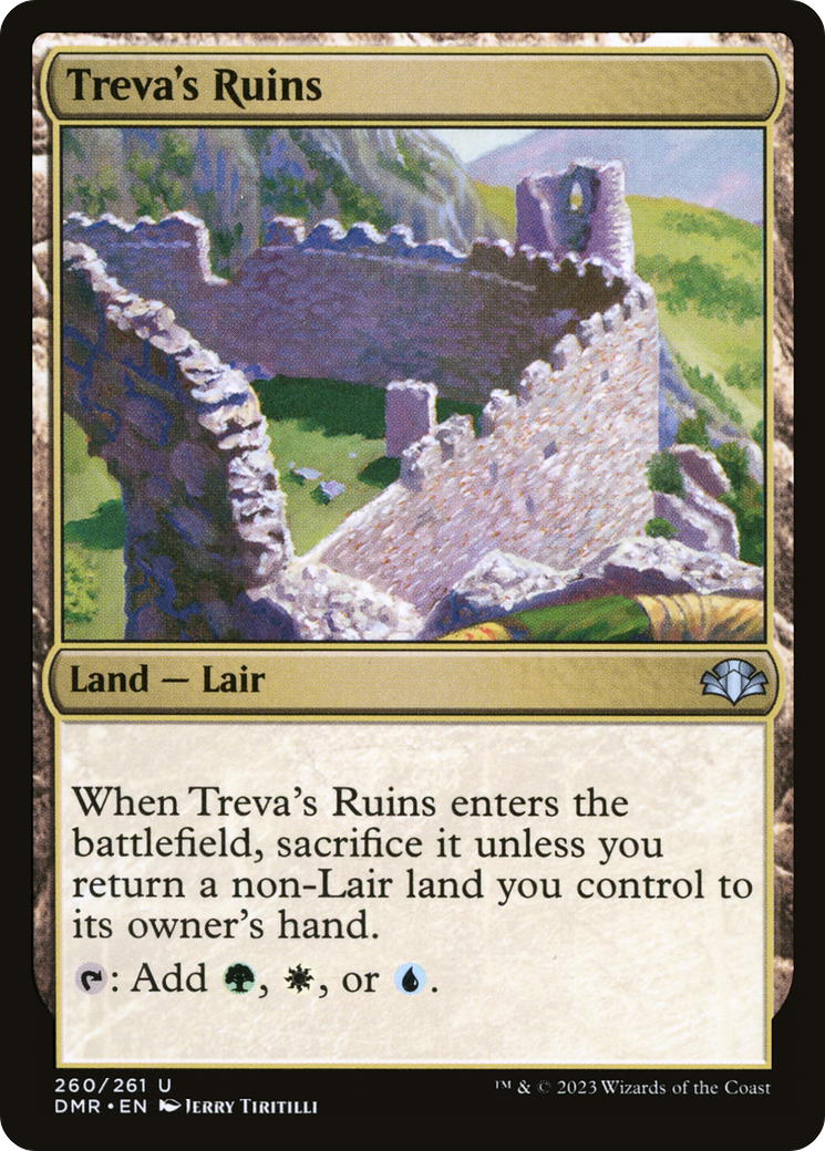Treva's Ruins [Dominaria Remastered] | Gear Gaming Bentonville