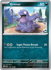 Grimer (126/198) [Scarlet & Violet: Base Set] | Gear Gaming Bentonville