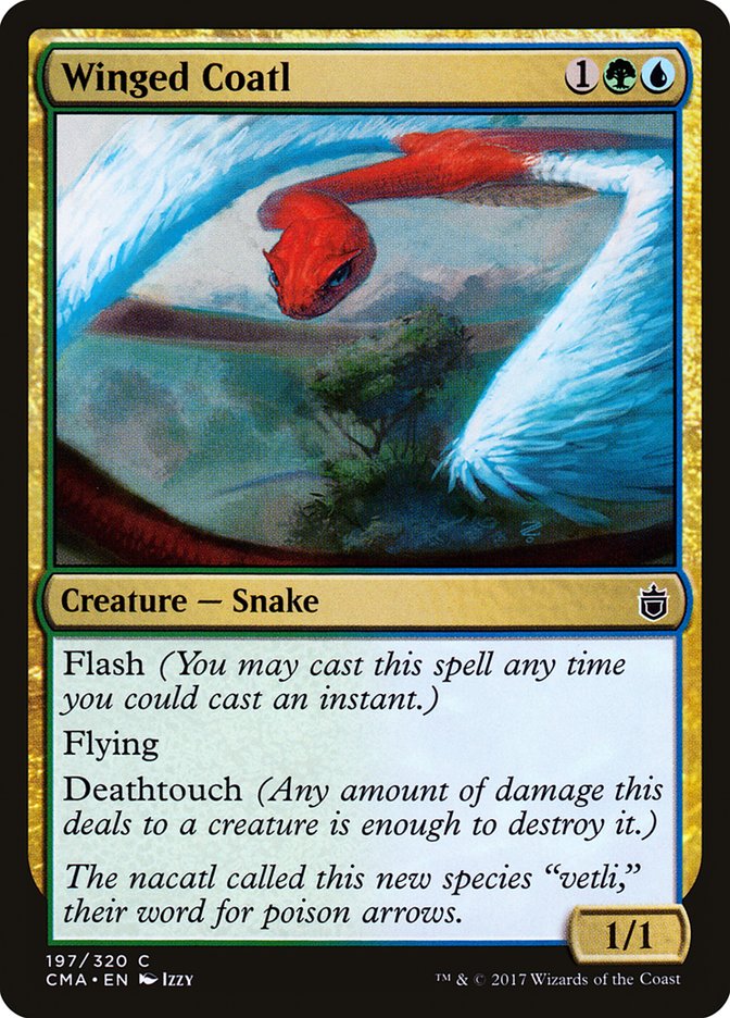 Winged Coatl [Commander Anthology] | Gear Gaming Bentonville