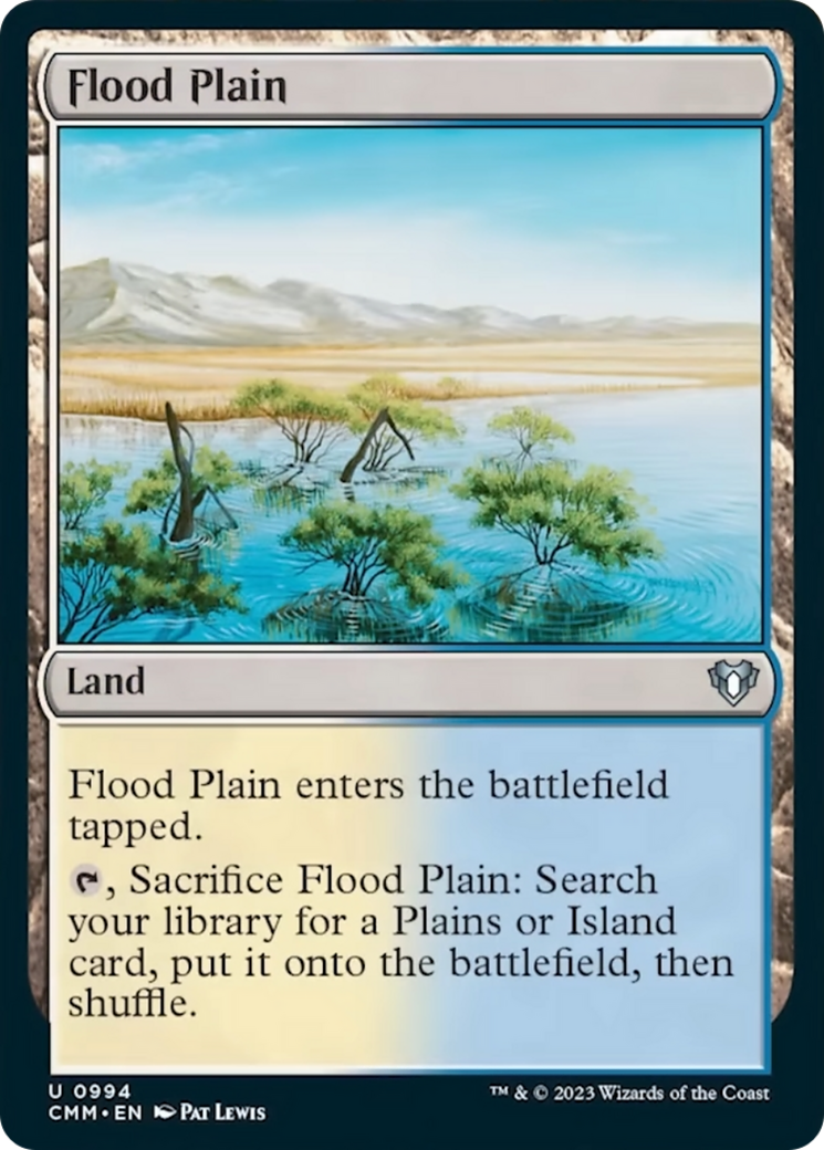 Flood Plain [Commander Masters] | Gear Gaming Bentonville