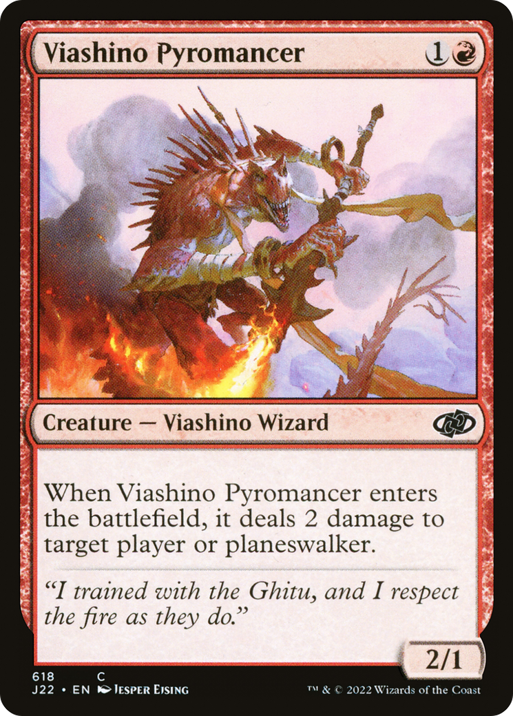 Viashino Pyromancer [Jumpstart 2022] | Gear Gaming Bentonville