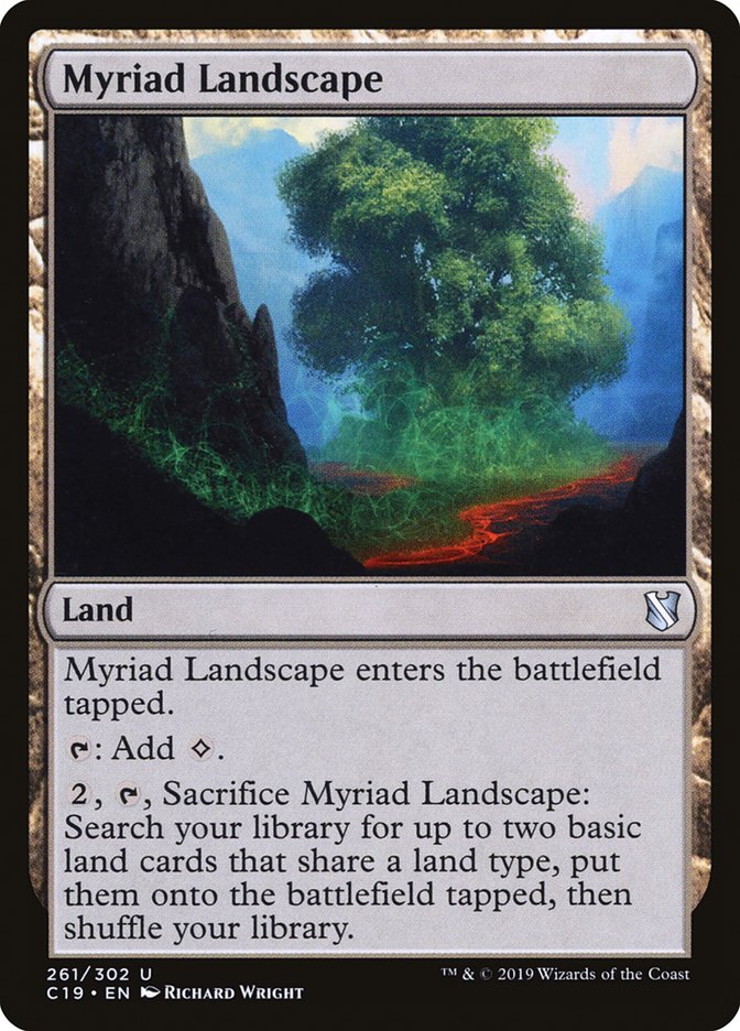 Myriad Landscape [Commander 2019] | Gear Gaming Bentonville