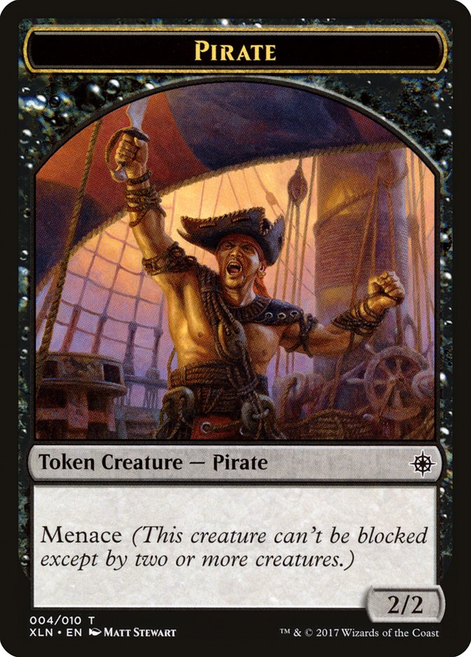 Pirate Token [Ixalan Tokens] | Gear Gaming Bentonville