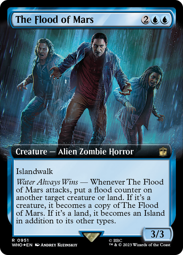 The Flood of Mars (Extended Art) (Surge Foil) [Doctor Who] | Gear Gaming Bentonville