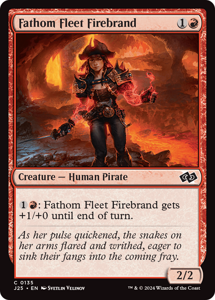 Fathom Fleet Firebrand [Foundations Jumpstart] | Gear Gaming Bentonville