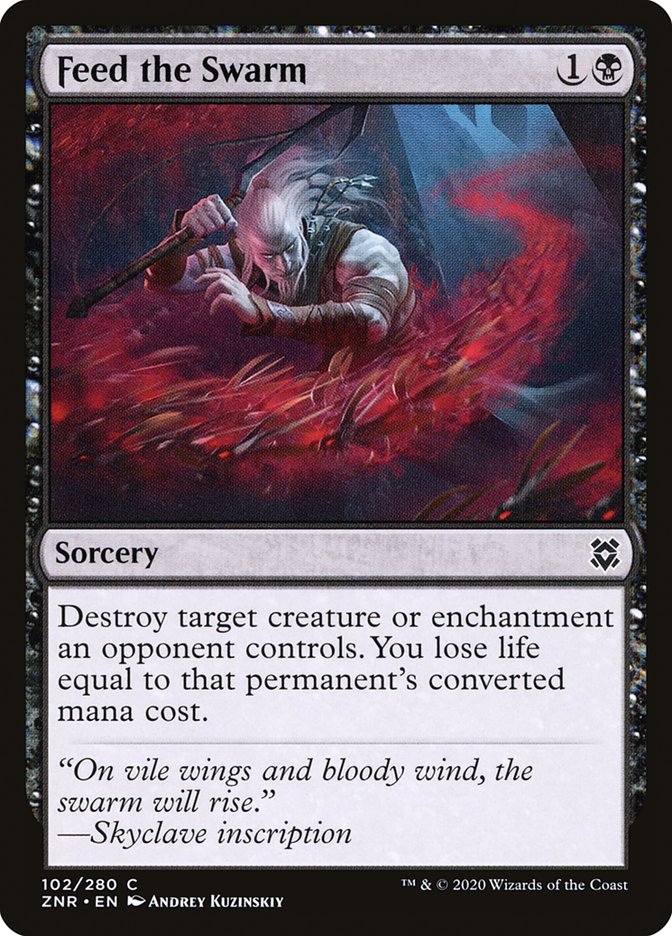 Feed the Swarm [Zendikar Rising] | Gear Gaming Bentonville