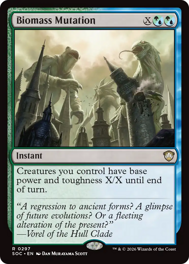 Biomass Mutation [Secrets of Strixhaven Commander] | Gear Gaming Bentonville