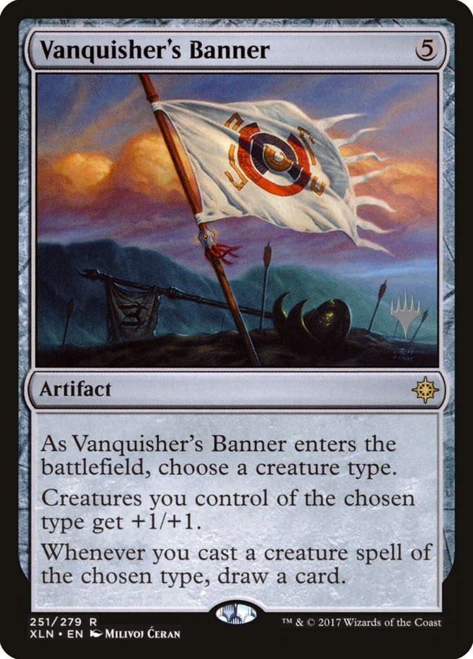 Vanquisher's Banner (Promo Pack) [Ixalan Promos] | Gear Gaming Bentonville