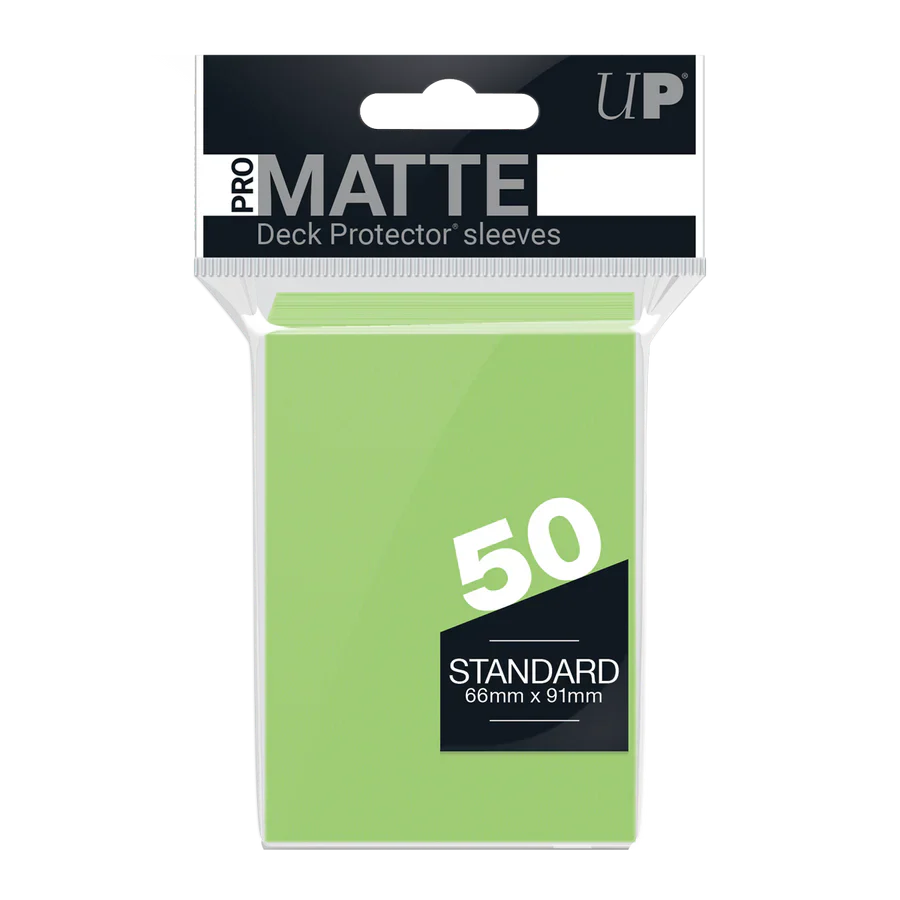 Regular Pro-Matte Sleeves – Lime Green (50ct) | Gear Gaming Bentonville