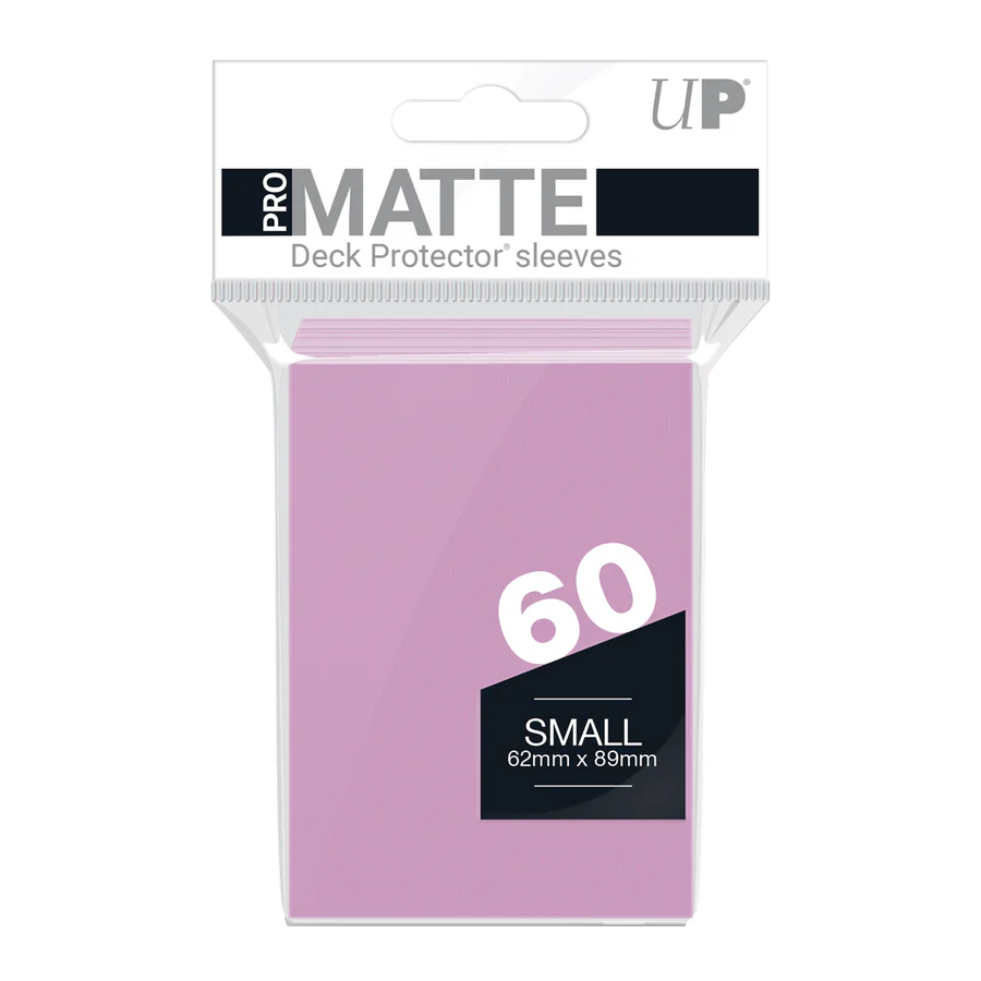 Small Pro-Matte Sleeves – Pink (60ct) | Gear Gaming Bentonville