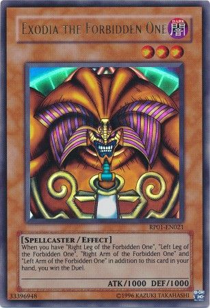 Exodia the Forbidden One [RP01-EN021] Ultra Rare | Gear Gaming Bentonville