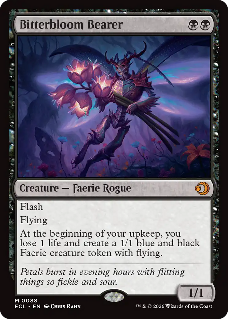 Bitterbloom Bearer [Lorwyn Eclipsed] | Gear Gaming Bentonville