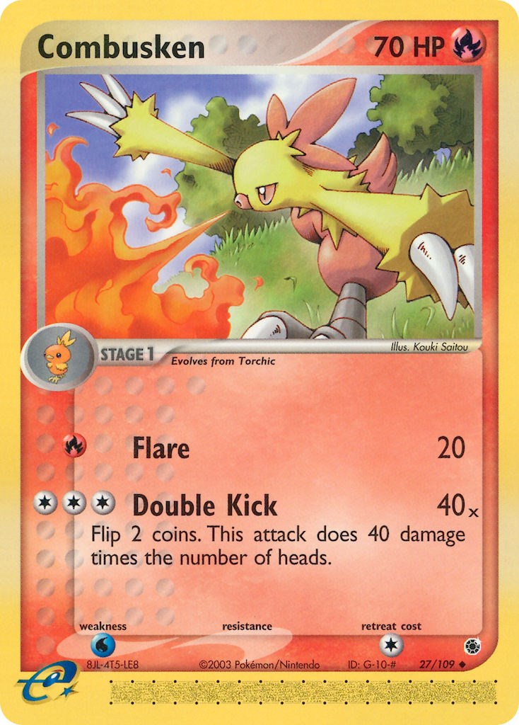 Combusken (27/109) [EX: Ruby & Sapphire] | Gear Gaming Bentonville