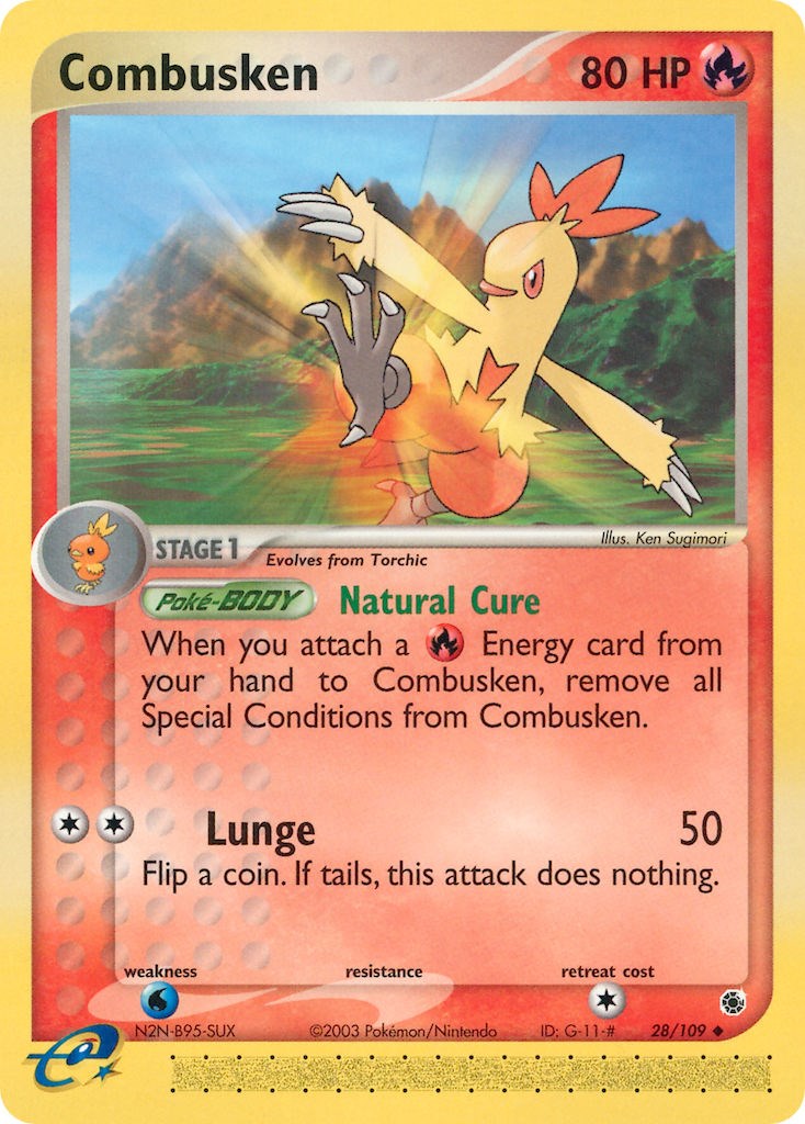 Combusken (28/109) [EX: Ruby & Sapphire] | Gear Gaming Bentonville