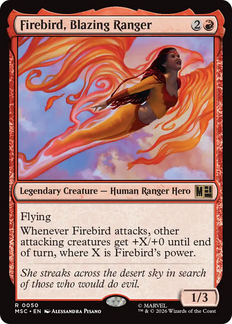 Firebird, Blazing Ranger [Marvel Super Heroes Commander] | Gear Gaming Bentonville