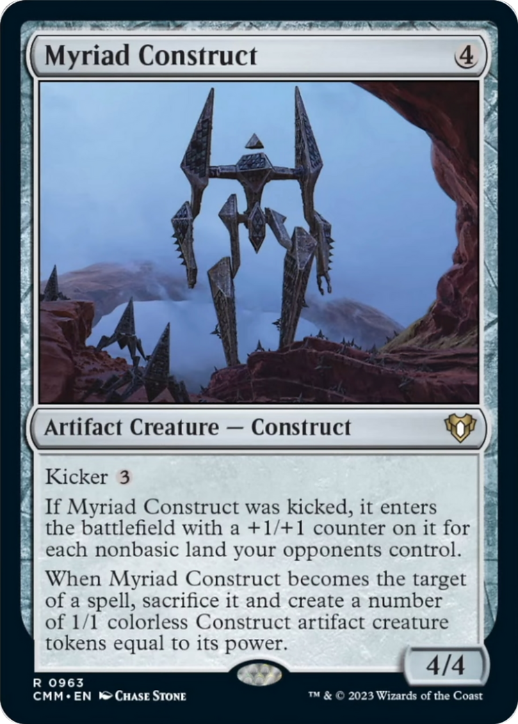 Myriad Construct [Commander Masters] | Gear Gaming Bentonville