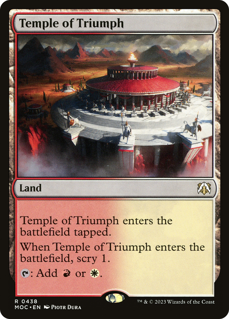 Temple of Triumph [March of the Machine Commander] | Gear Gaming Bentonville