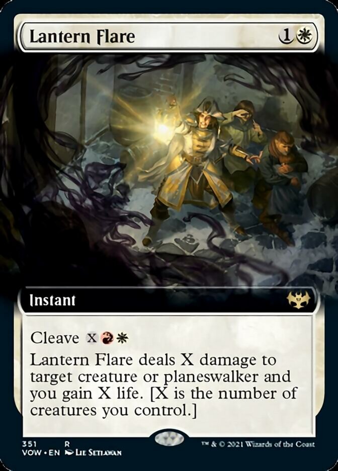 Lantern Flare (Extended Art) [Innistrad: Crimson Vow] | Gear Gaming Bentonville