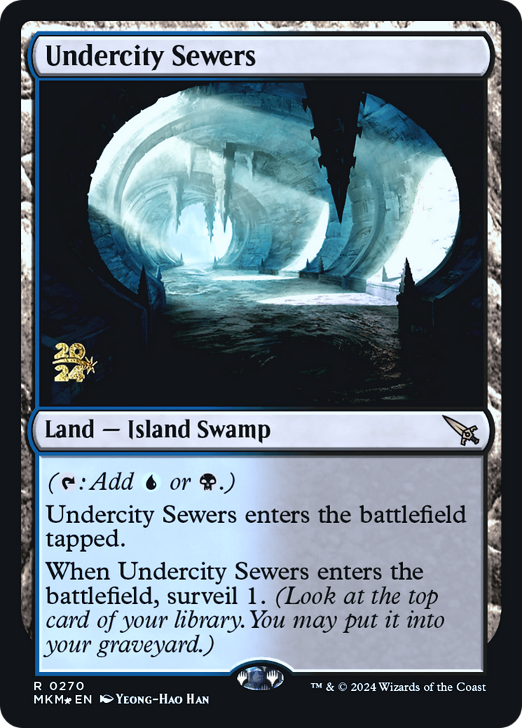 Undercity Sewers [Murders at Karlov Manor Prerelease Promos] | Gear Gaming Bentonville