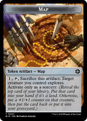 Map // Plot Double-Sided Token [Outlaws of Thunder Junction Tokens] | Gear Gaming Bentonville