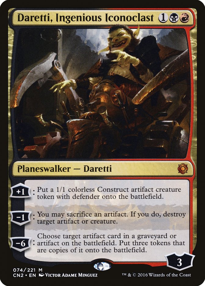 Daretti, Ingenious Iconoclast [Conspiracy: Take the Crown] | Gear Gaming Bentonville