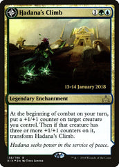 Hadana's Climb // Winged Temple of Orazca [Rivals of Ixalan Prerelease Promos] | Gear Gaming Bentonville