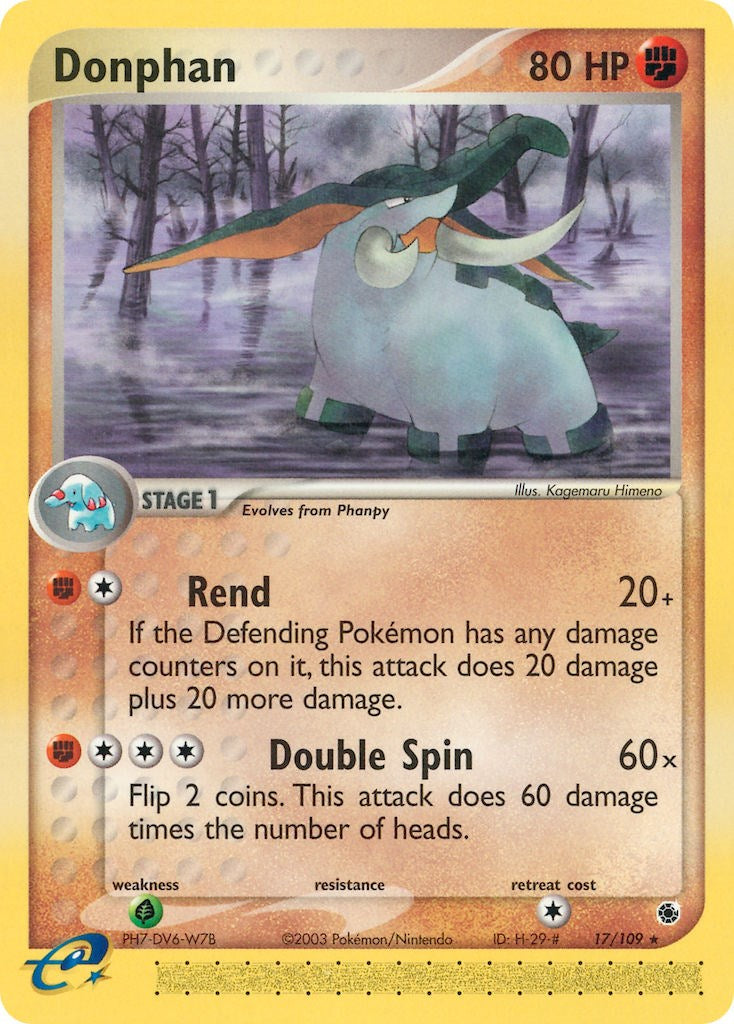 Donphan (17/109) [EX: Ruby & Sapphire] | Gear Gaming Bentonville