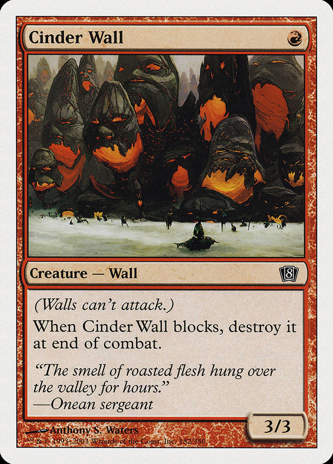 Cinder Wall [Eighth Edition] | Gear Gaming Bentonville