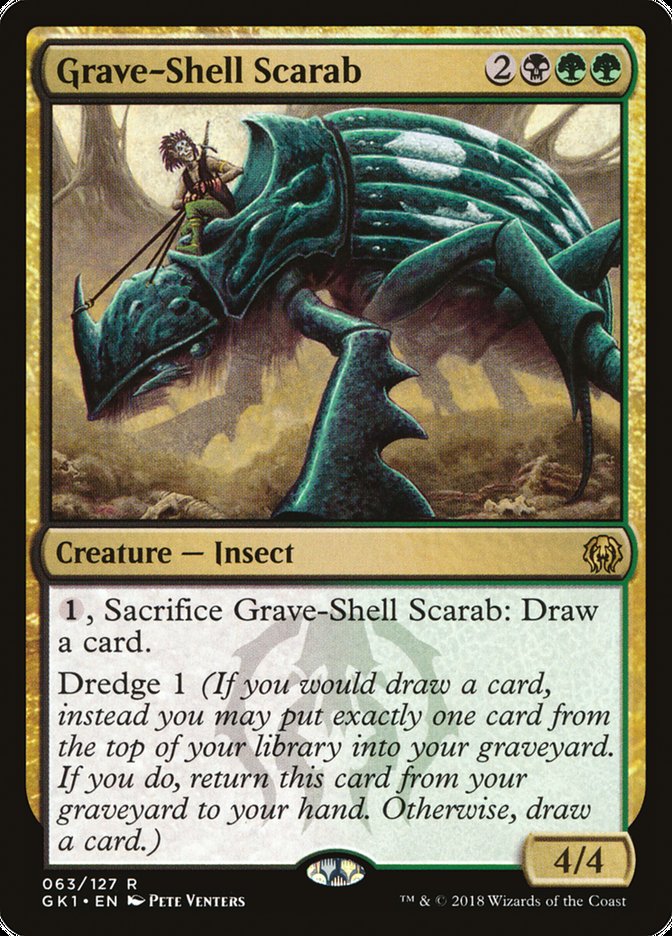 Grave-Shell Scarab [Guilds of Ravnica Guild Kit] | Gear Gaming Bentonville