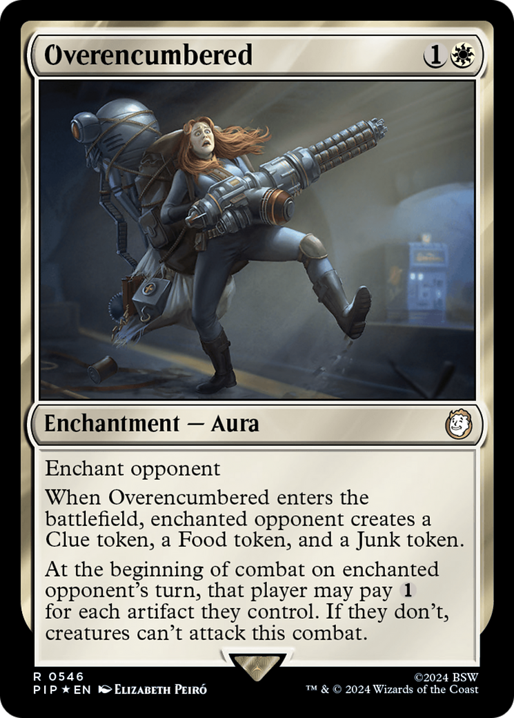 Overencumbered (Surge Foil) [Fallout] | Gear Gaming Bentonville