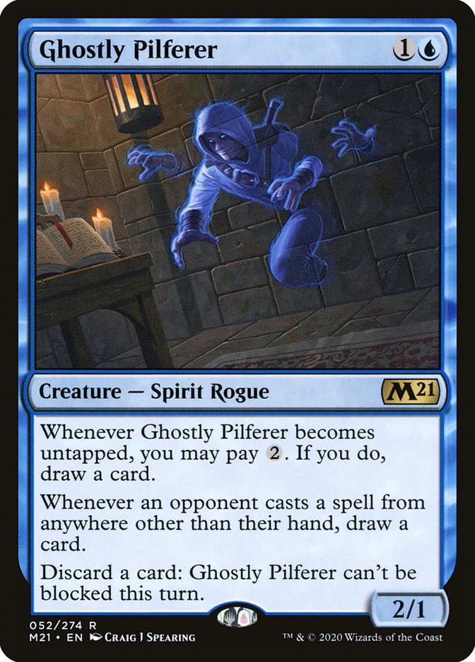Ghostly Pilferer [Core Set 2021] | Gear Gaming Bentonville