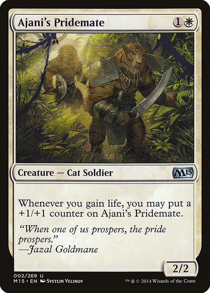 Ajani's Pridemate [Magic 2015] | Gear Gaming Bentonville