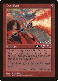 Pyroblast (4th Place) (Oversized) [Oversize Cards] | Gear Gaming Bentonville