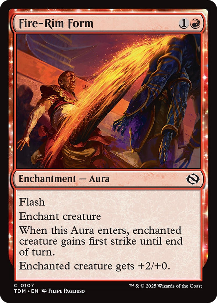 Fire-Rim Form [Tarkir: Dragonstorm] | Gear Gaming Bentonville