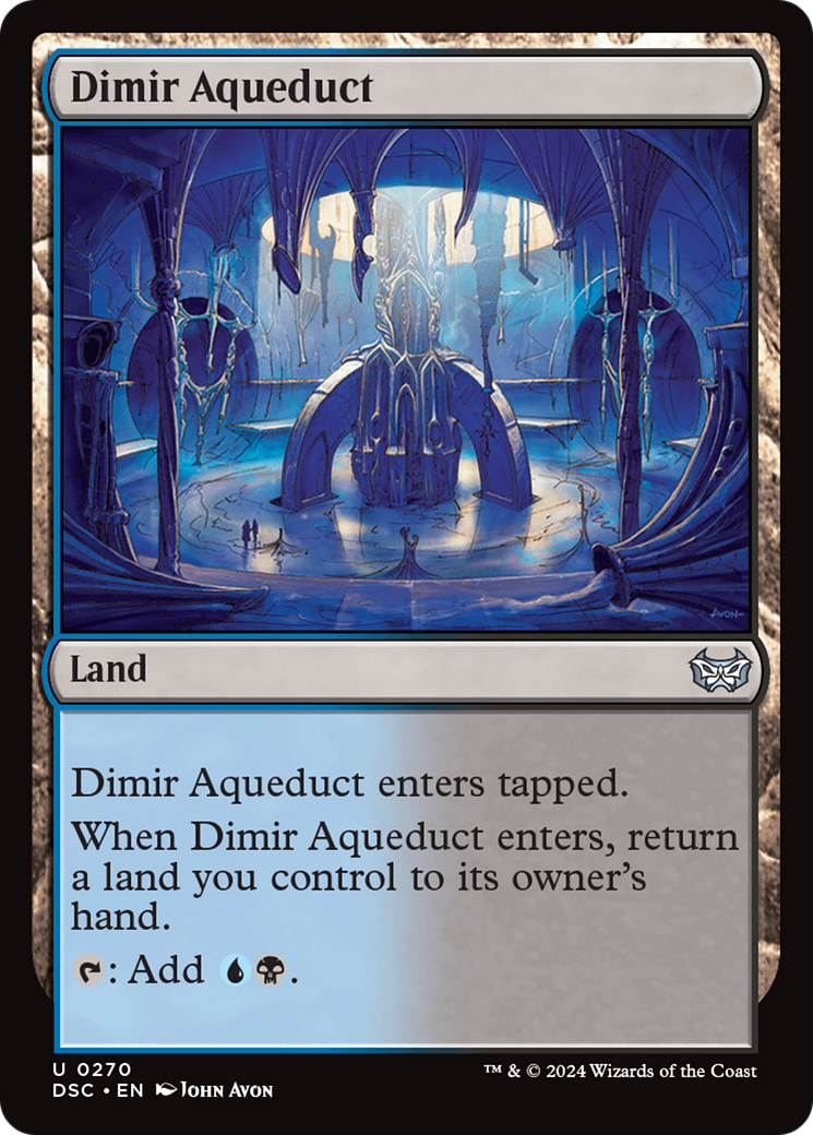 Dimir Aqueduct [Duskmourn: House of Horror Commander] | Gear Gaming Bentonville