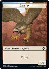 Zombie Knight // Griffin Double-Sided Token [Dominaria United Commander Tokens] | Gear Gaming Bentonville