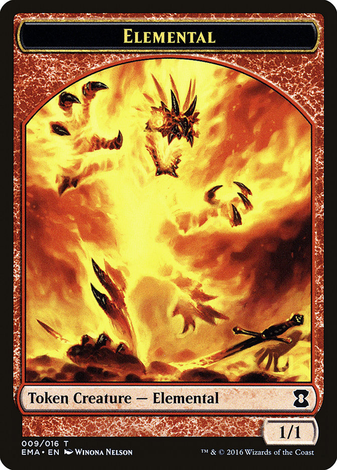 Elemental Token (009/016) [Eternal Masters Tokens] | Gear Gaming Bentonville