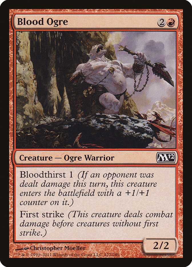 Blood Ogre [Magic 2012] | Gear Gaming Bentonville