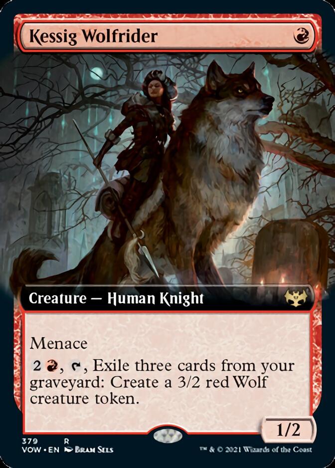 Kessig Wolfrider (Extended Art) [Innistrad: Crimson Vow] | Gear Gaming Bentonville