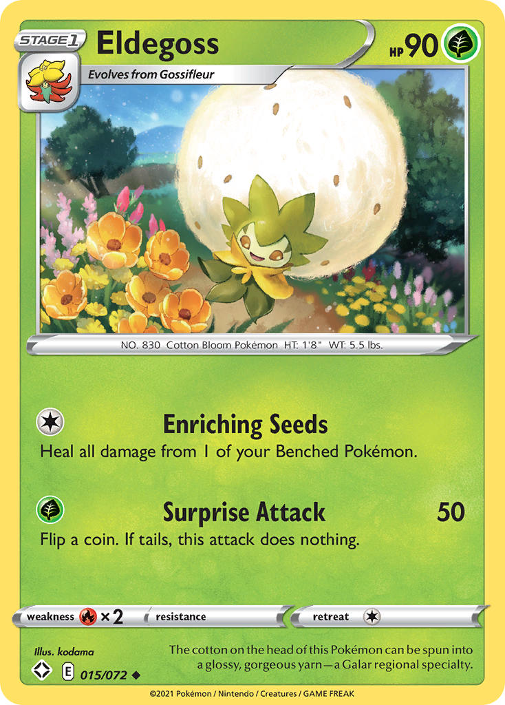 Eldegoss (015/072) [Sword & Shield: Shining Fates] | Gear Gaming Bentonville