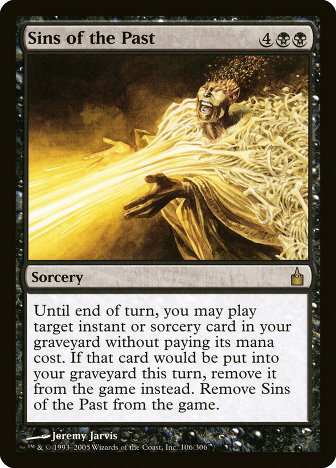Sins of the Past [Ravnica: City of Guilds] | Gear Gaming Bentonville