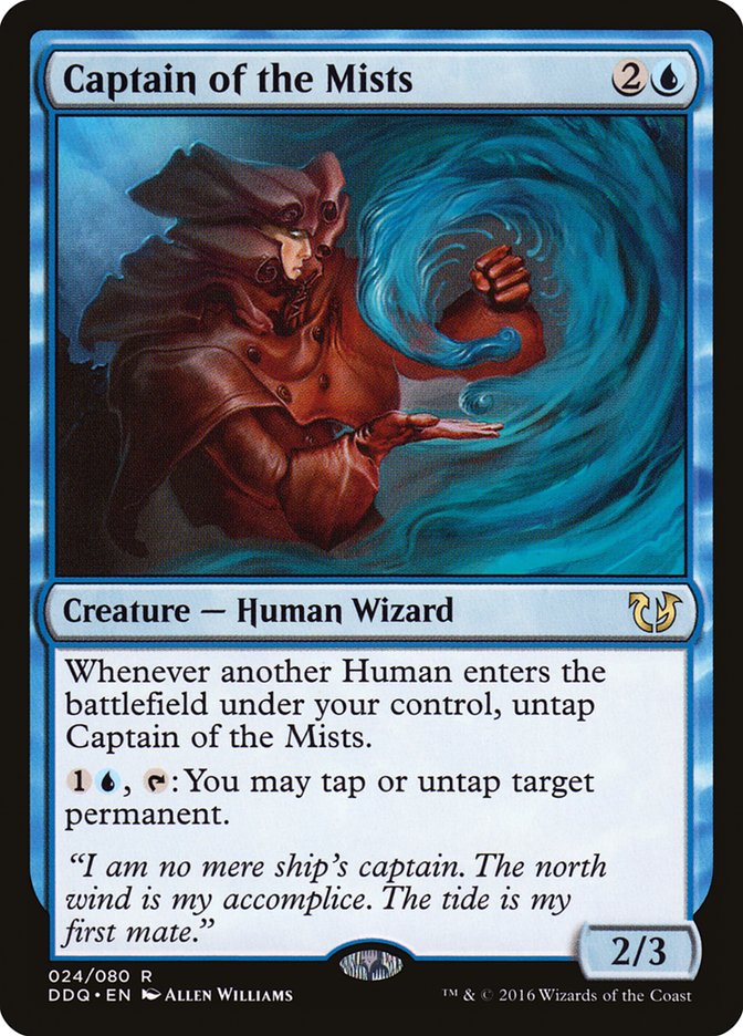 Captain of the Mists [Duel Decks: Blessed vs. Cursed] | Gear Gaming Bentonville