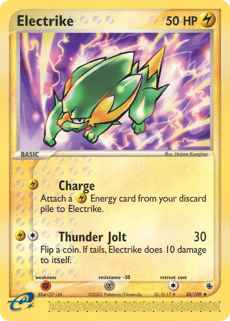 Electrike (30/109) [EX: Ruby & Sapphire] | Gear Gaming Bentonville